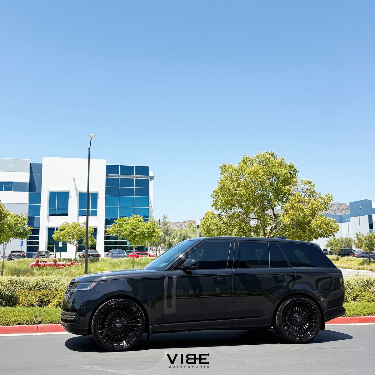 24" MV Forged MVF40 24x10 Black Concave Forged Wheels Rims Fits Range Rover