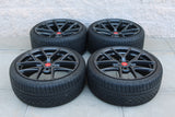 20" VORSTEINER V-FF 101 CONCAVE WHEELS RIMS CONTINETAL TIRES FITS LEXUS GS350