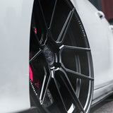 21" Ferrada FR8 Black 21x9 21x10.5 Forged Concave Wheels Rims Fits BMW F90 M5