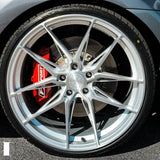 20" Vertini RFS1.8 Black 20x9 20x10.5 Concave Wheels Rims Fits BMW G11 740 750