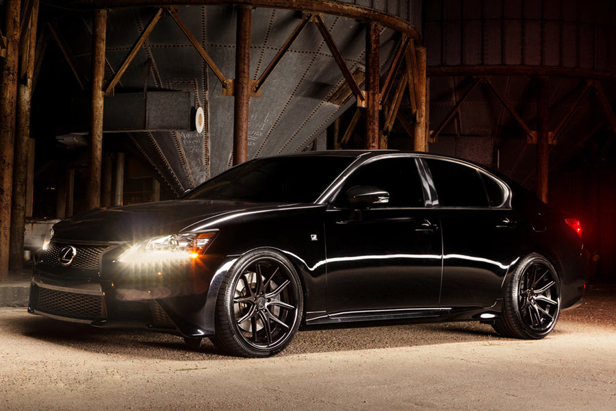 20" FERRADA FR2 BLACK CONCAVE WHEELS RIMS FITS BENZ W218 CLS550 CLS63