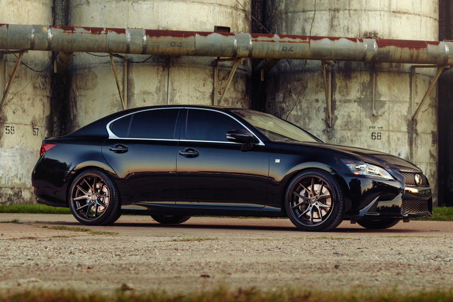 20" FERRADA FR2 BLACK CONCAVE WHEELS RIMS FITS BENZ W218 CLS550 CLS63