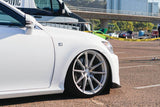 19" VERTINI RF1.1 SILVER FORGED CONCAVE WHEELS RIMS FITS INFINITI M37 M56