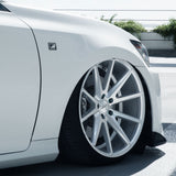 20" Vossen VFS-1 Silver 20x8.5 20x10 Wheels Rims Fits Benz CLS400 CLS550 CLS63