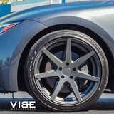19" ROHANA RC7 GRAPHITE CONCAVE WHEELS RIMS FITS LEXUS IS250 IS350