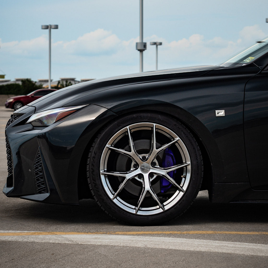 19" Stance SF14 Black Concave Wheels Rims Fits Infiniti G35 Sedan