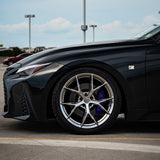 19" Stance SF14 Hyper Black Concave Wheels Rims Fits Infiniti G35 Coupe