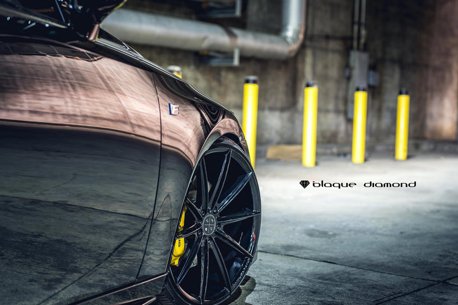 20" BLAQUE DIAMOND BD11 BLACK CONCAVE WHEELS RIMS FITS BMW F30 320 328 335