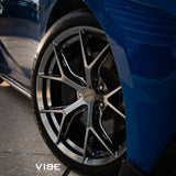 19" Stance SF14 Hyper Black Wheels Rims Fits Mercedes W212 E Class