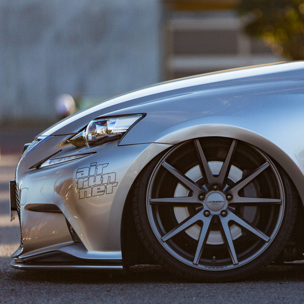 19" Vossen VFS-1 Grey 19x8.5 19x10 Wheels Rims Fits Lexus IS200 IS250 IS350