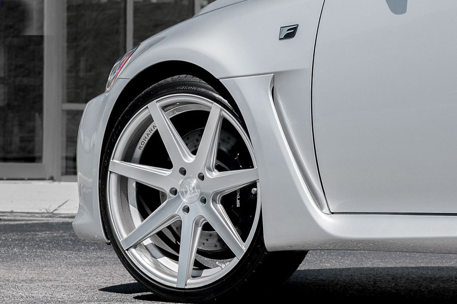 20" ROHANA RC7 20X9 GRAPHITE CONCAVE WHEELS RIMS FITS AUDI C6 A6