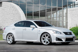 20" ROHANA RC7 SILVER CONCAVE WHEELS RIMS FITS LEXUS IS250 IS350