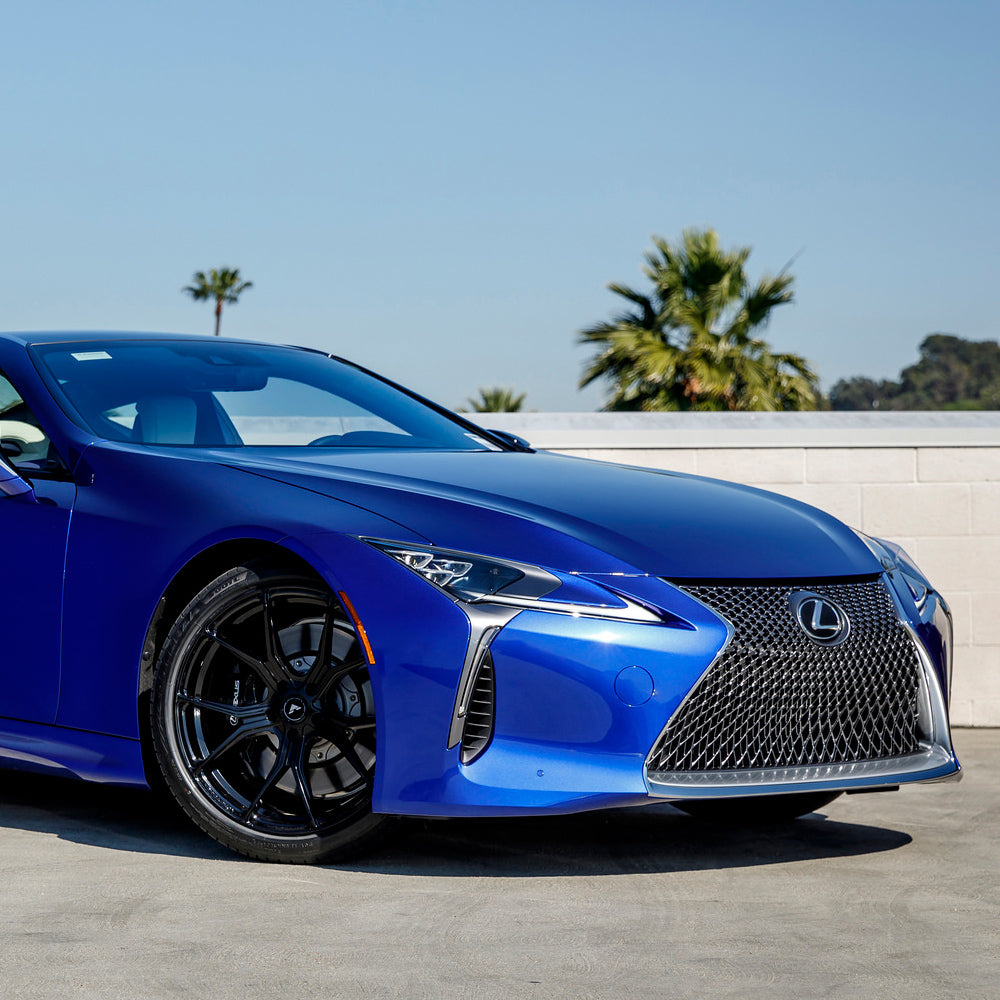 21" Vorsteiner V-FF 103 Forged Black Concave Wheels Rims Fits Lexus LC500 LC500h