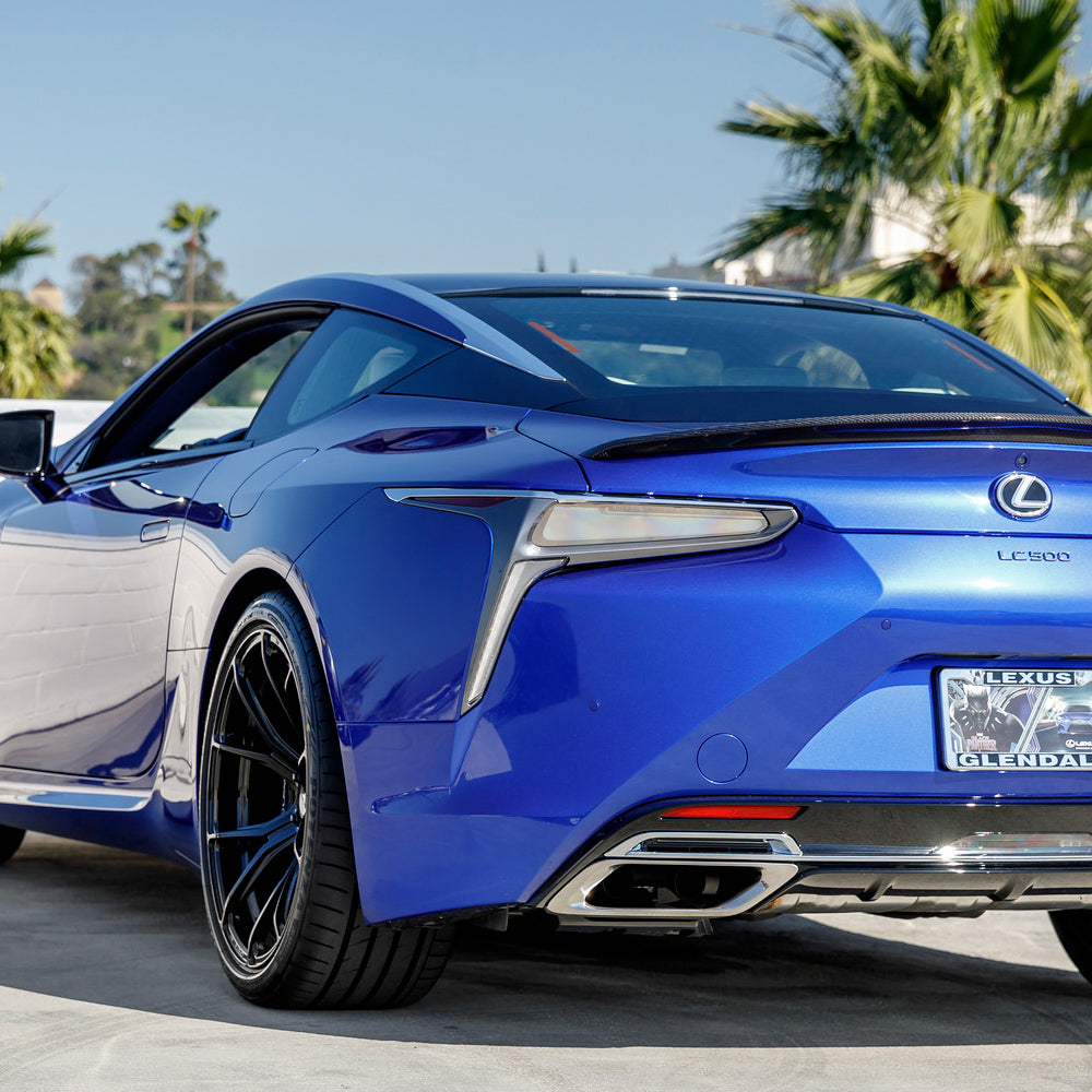 21" Vorsteiner V-FF 103 Forged Black Concave Wheels Rims Fits Lexus LC500 LC500h