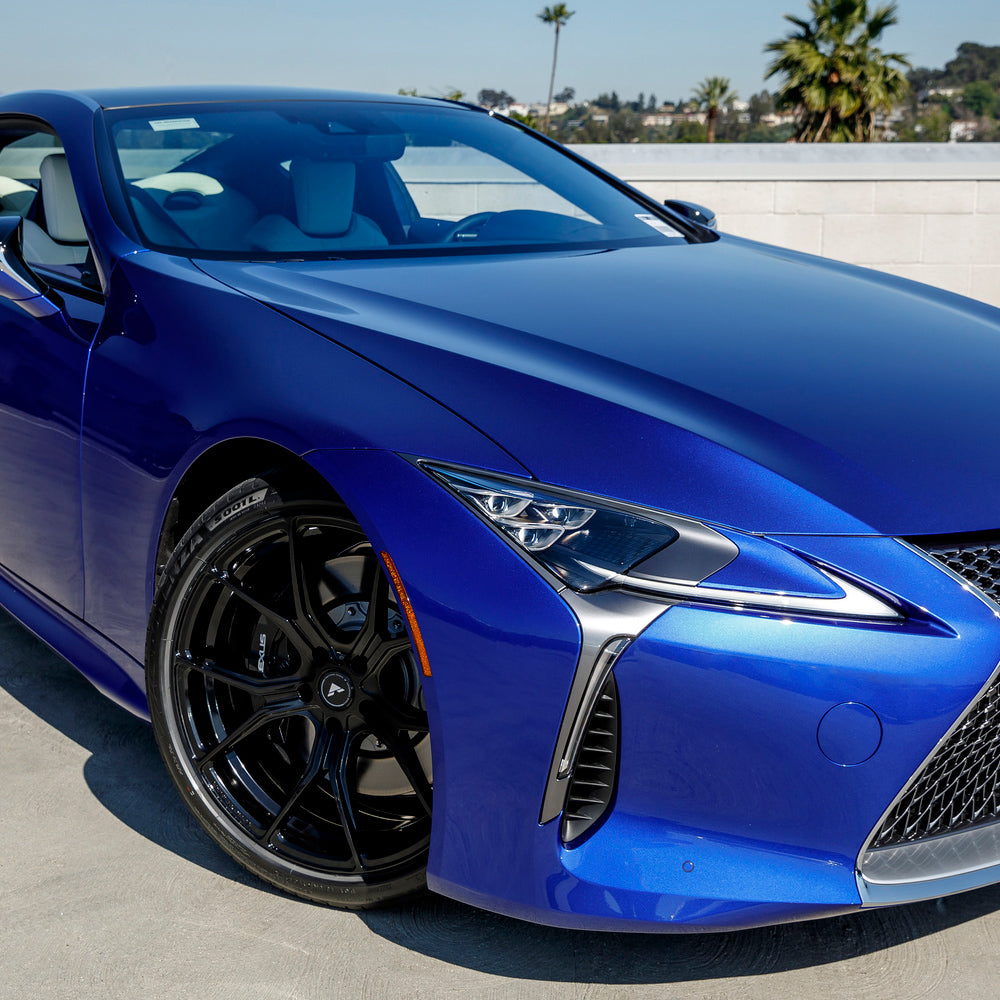 21" Vorsteiner V-FF 103 Forged Black Concave Wheels Rims Fits Lexus LC500 LC500h