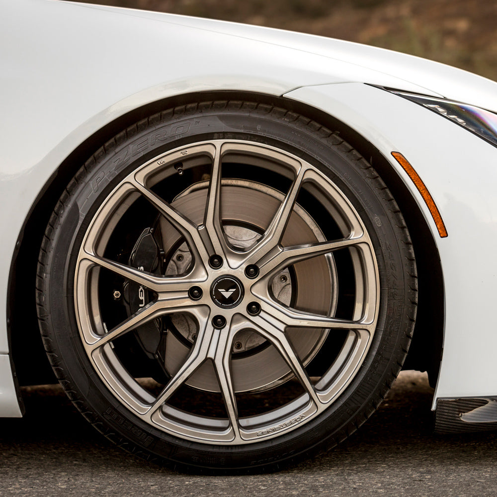 21" Vorsteiner V-FF 103 Forged Titanium Wheels Rims Fits Lexus LC500 LC500h