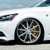20" Vossen VFS-1 Silver 20x8.5 20x9.5 Wheels Rims Fits Lexus IS200 IS250 IS350