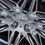 22" ADV1 ADV08 Silver 22x10.5 Forged Concave Wheels Rims Fits BMW X6