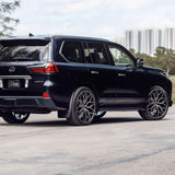22" Vossen HF2 Black 22X10.5 22X10.5 1184 Concave Wheels Rims Fits BMW E71 E72 X