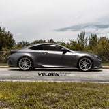 19" Velgen VF5 Gloss Silver 19x10 19x11 Concave Wheels Rims Fits Ford Mustang