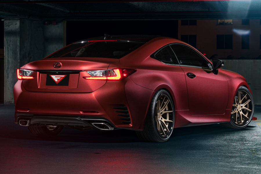 19" FERRADA FR2 BRONZE CONCAVE WHEELS RIMS FITS LEXUS ISF