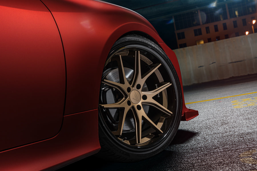 19" FERRADA FR2 BRONZE CONCAVE WHEELS RIMS FITS LEXUS ISF