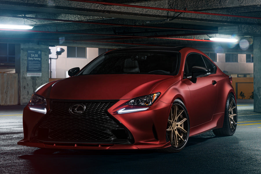 19" FERRADA FR2 BRONZE CONCAVE WHEELS RIMS FITS LEXUS ISF