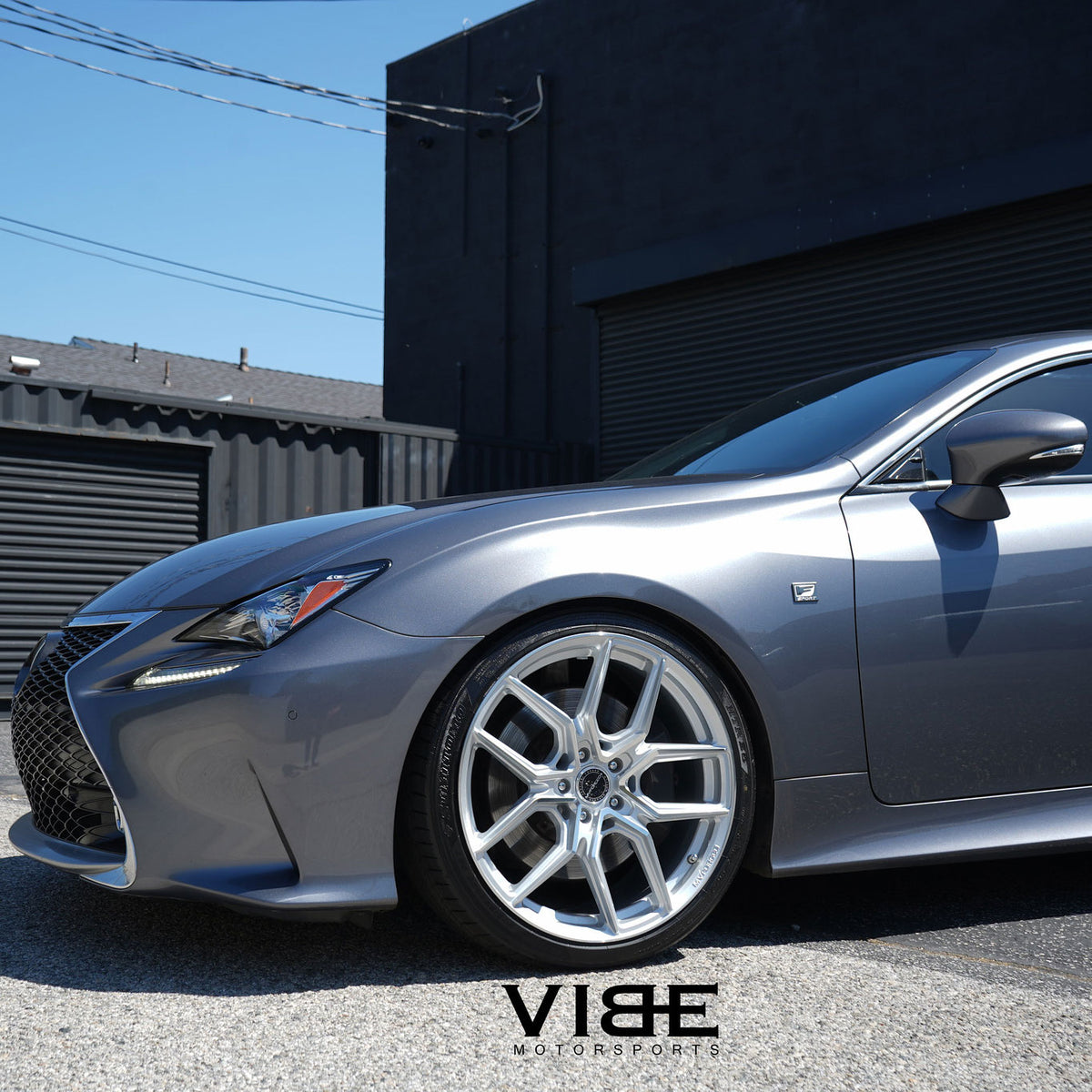 20" MV Forged MVF5 Silver 20X9 20X10.5 Wheels Rims Fits Lexus RC300 RC350
