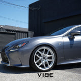 20" MV Forged MVF5 Silver 20X9 20X10.5 Wheels Rims Fits Lexus RC300 RC350
