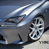 20" MV Forged MVF5 Silver 20X9 20X10.5 Wheels Rims Fits Lexus RC300 RC350