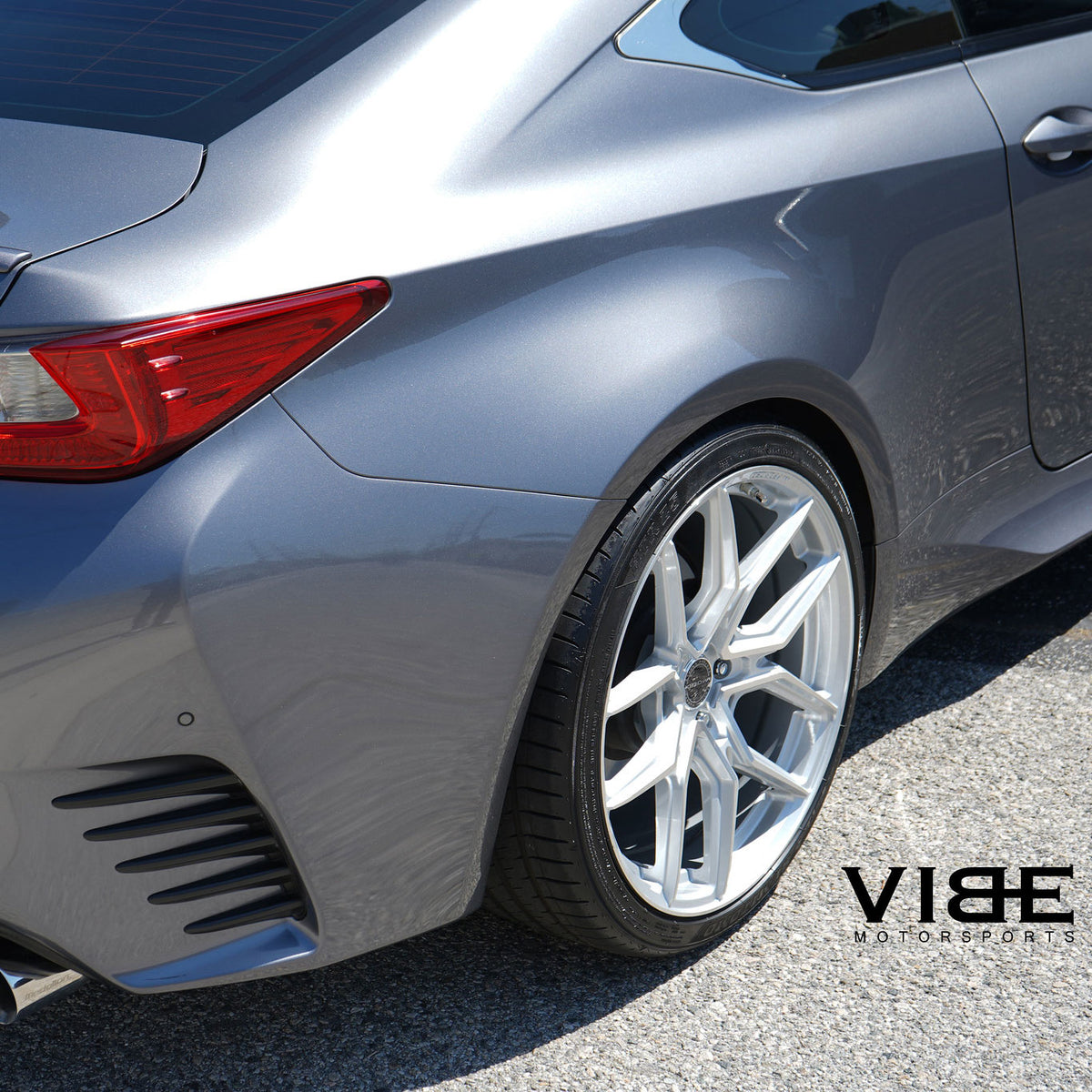 20" MV Forged MVF5 Silver 20X9 20X10.5 Wheels Rims Fits Lexus RC300 RC350