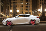 20" ROHANA RFX1 RED FORGED CONCAVE WHEELS RIMS FITS BENZ W218 CLS550 CLS63