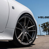 20" Velgen VF5 Silver 20x9 20x10.5 Forged Wheels Rims Fits Lexus RC200 RC350