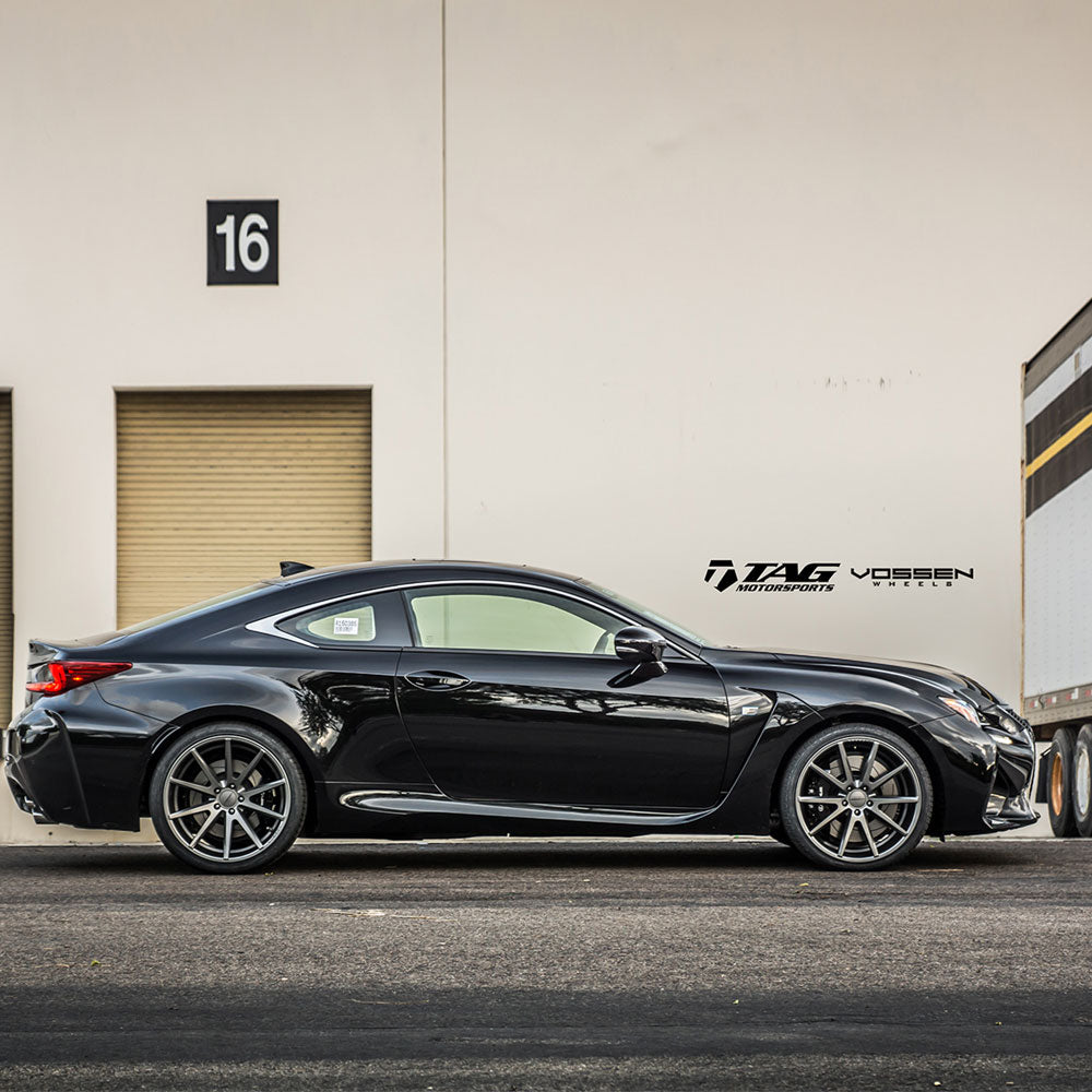 19" Vossen VFS-1 Grey 19x9 19x9.5 Forged Concave Wheels Rims Fits Infiniti Q60