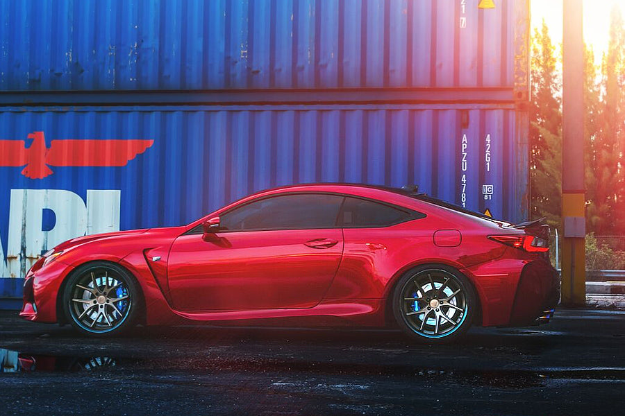 19" FERRADA FR2 BRONZE CONCAVE WHEELS RIMS FITS LEXUS ISF