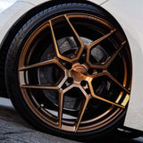 20" ROHANA RFX11 BRONZE FORGED CONCAVE WHEELS RIMS FITS LEXUS RCF