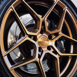 20" ROHANA RFX11 BRONZE FORGED CONCAVE WHEELS RIMS FITS LEXUS RCF