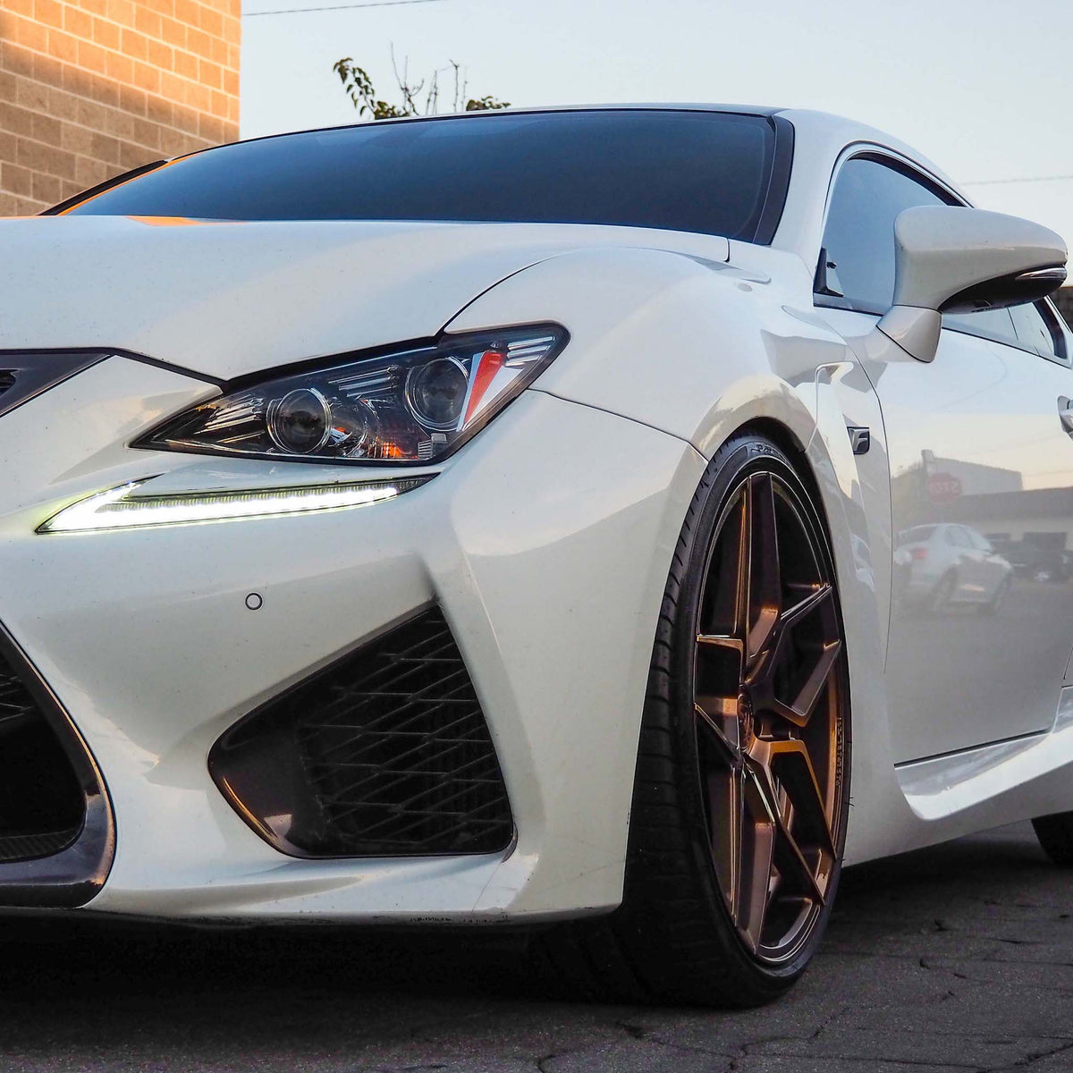 20" ROHANA RFX11 BRONZE FORGED CONCAVE WHEELS RIMS FITS LEXUS RCF