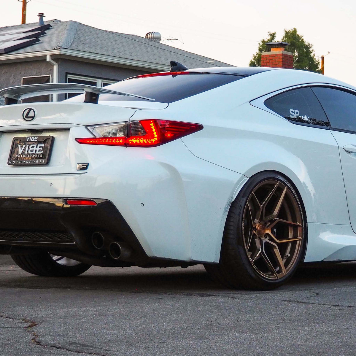 20" ROHANA RFX11 BRONZE FORGED CONCAVE WHEELS RIMS FITS LEXUS RCF