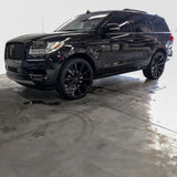 24" Koko Kuture Kapan Black 24x10 Concave Wheels Rims Fits GMC Yukon XL 1500
