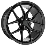 19/20" Avant Garde M580R Black 19x8.5 20x11 Wheels Rims Fits Chevy Corvette C8