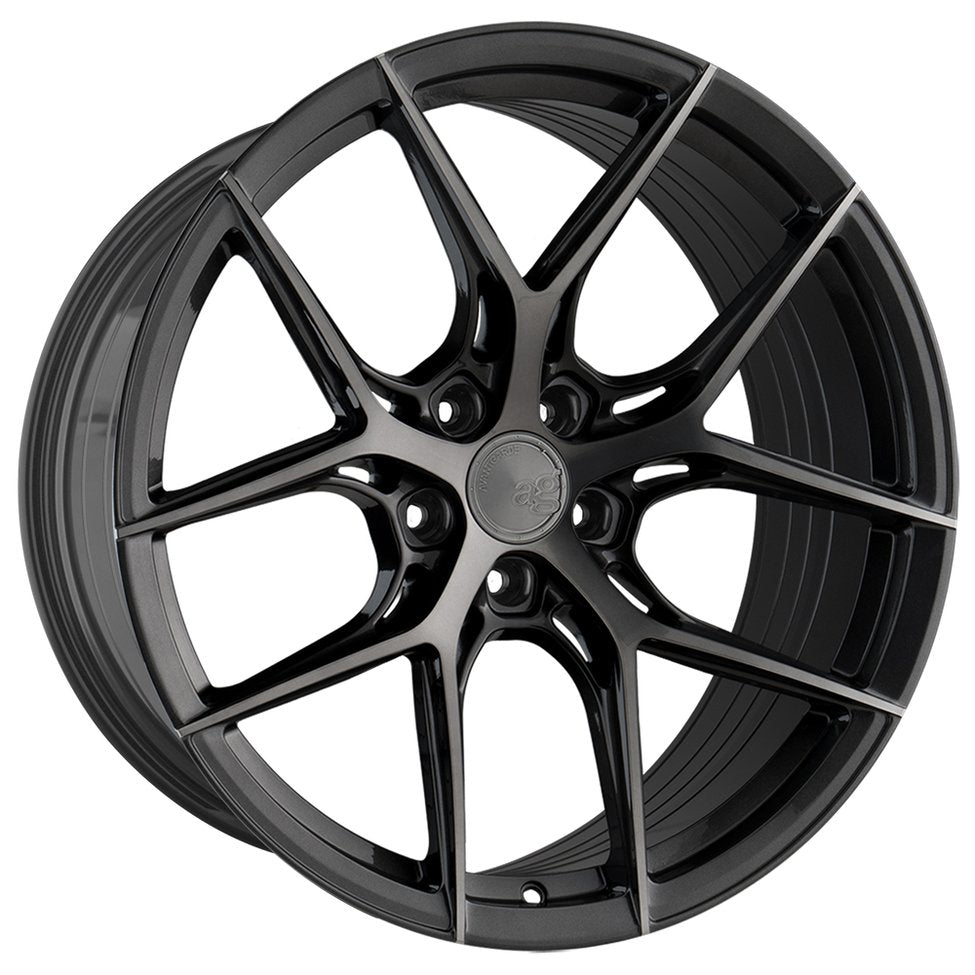 20/21" Avant Garde M580R Dark Graphite 20x9 21x12 Wheels Rims Fits Corvette C8