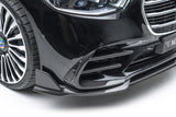 MANSORY Carbon Front Bumper Air Intakes with Double LED DRL for Mercedes-Benz S-Class W223 (2021+)