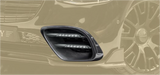 MANSORY Carbon Front Bumper Air Intakes with Double LED DRL for Mercedes-Benz S-Class W223 (2021+) - image 2