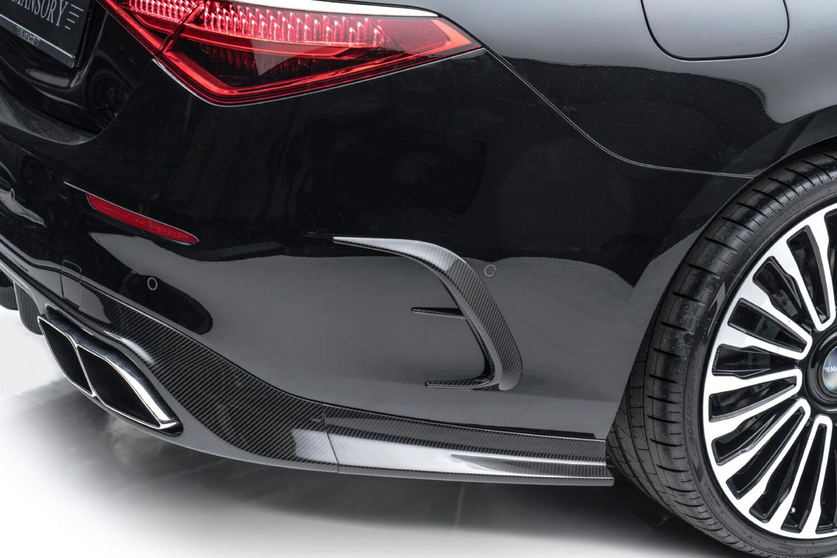 MANSORY Carbon Rear Bumper Air Outlet Splitters for Mercedes-Benz S-Class W223 (2021+)