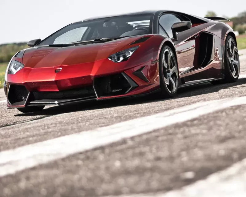 MANSORY Carbon Fiber Front Lip for Lamborghini Aventador LP700-4 - view 2
