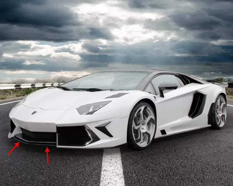 MANSORY Carbon Fiber Front Lip for Lamborghini Aventador LP700-4 - view 3