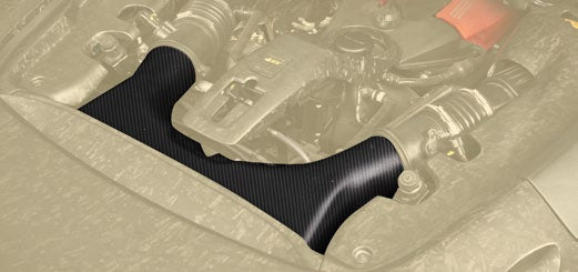 MANSORY Carbon Fiber Engine Bay Airbox Cover for Ferrari F8 Tributo / Spider (2020-2023)