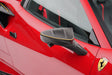 MANSORY Carbon Fiber Mirror II Housings for Cars with Camera for Ferrari F8 Tributo / Spider (2020-2023)