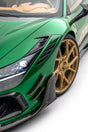 MANSORY Carbon Fiber Front Fender Air Intakes for Ferrari F8 Tributo / Spider (2020-2023)